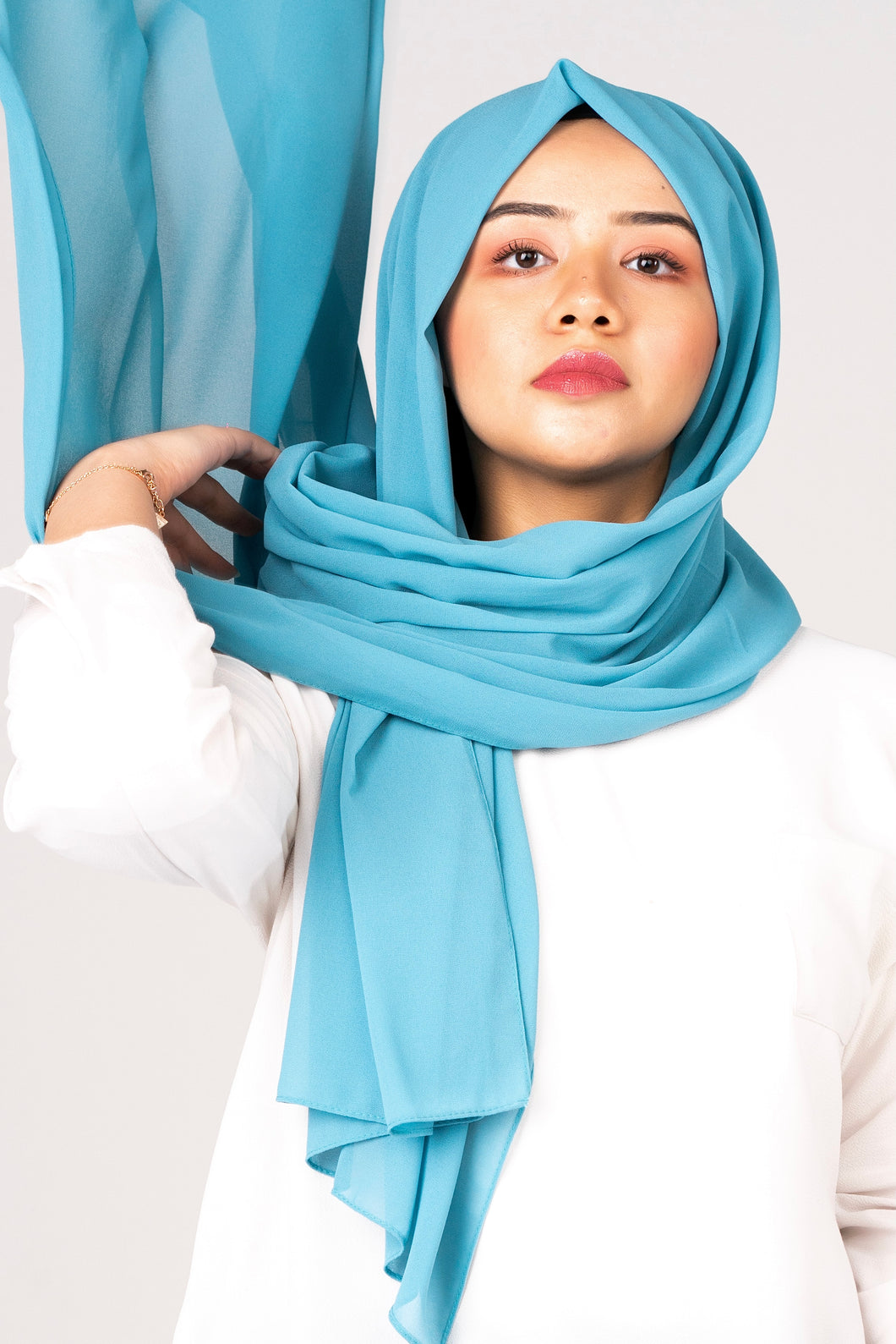Samaa - Light Blue Hijab