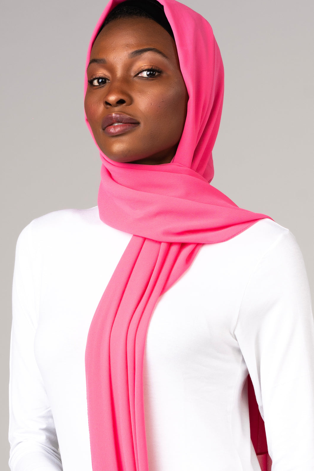 BubbleGum - Bright Pink Hijab