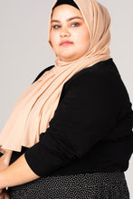 Load image into Gallery viewer, Creamy - Ultra Premium Chiffon Beige Hijab
